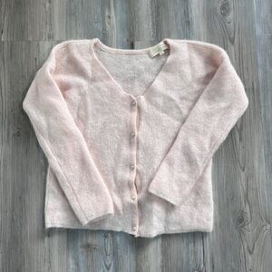 Pink Sezane Barry Sweater